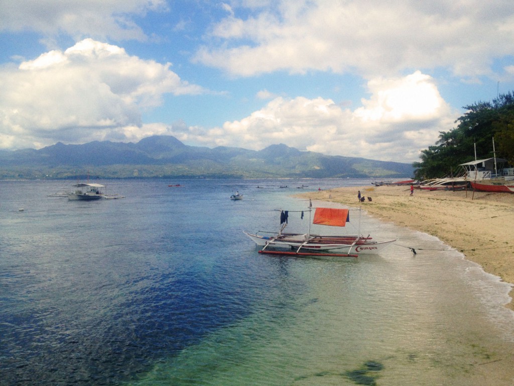 My next destination! The island of Negros, as seen from Cebu.